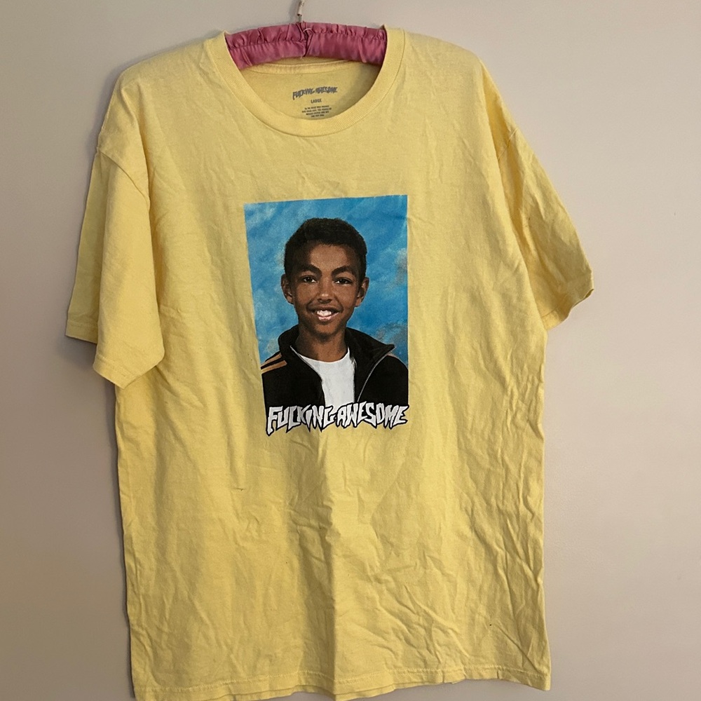 FA sage elsesser photo Yellow Short Sleeve